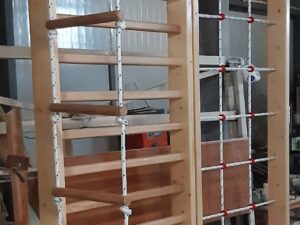 245x85 cm, Lacuit - 15 Bare - Spalier Multifunctional M7145L
