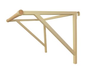 Bara Tractiuni 72x65x57 cm, atsabila la Spalier Gimnastica - BT1