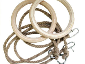 Inele gimnastica din lemn 24 cm