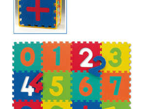 Covor cu cifre pentru copii tip puzzle