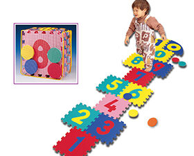 Covor de joacă pentru copii tip puzzle