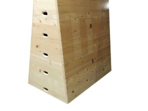 Lada gimnastica examen 160x160 cm, lemn masiv, LGE1616